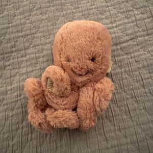 Jellycat Peach Plush Octopus